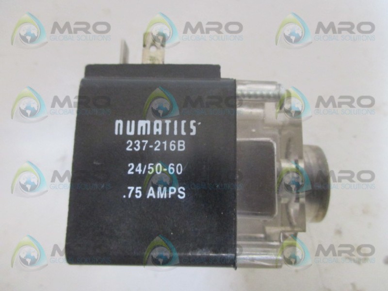 NUMATICS 237-216B COIL 24V UNMP