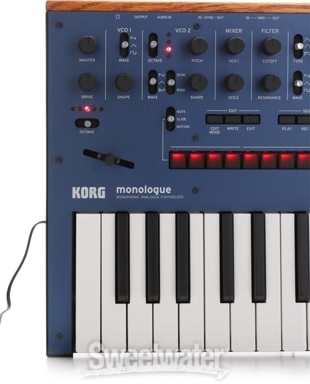 Korg monologue Analog Synthesizer - Blue