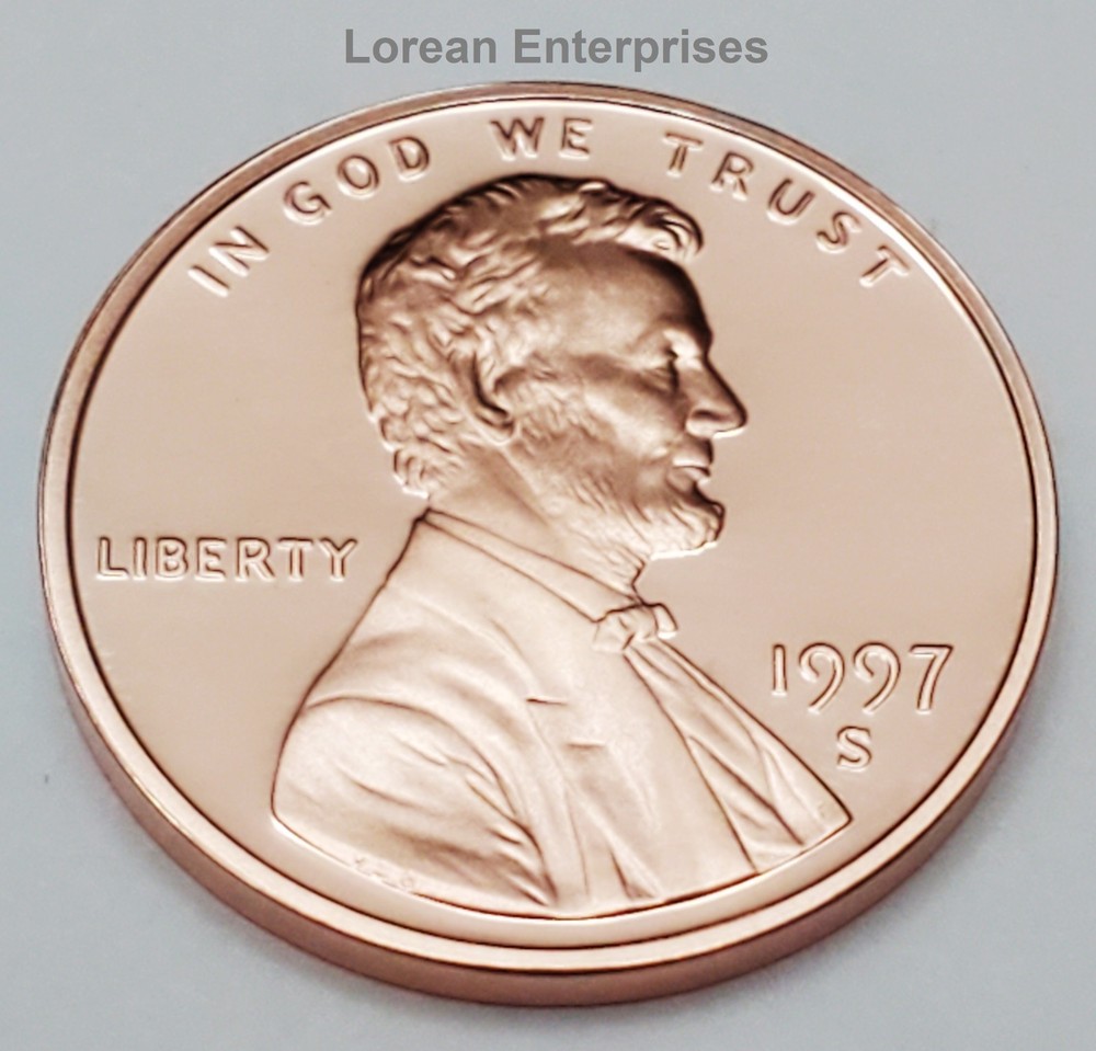 1997 S Lincoln Memorial Penny/Cent - ✼PROOF✼