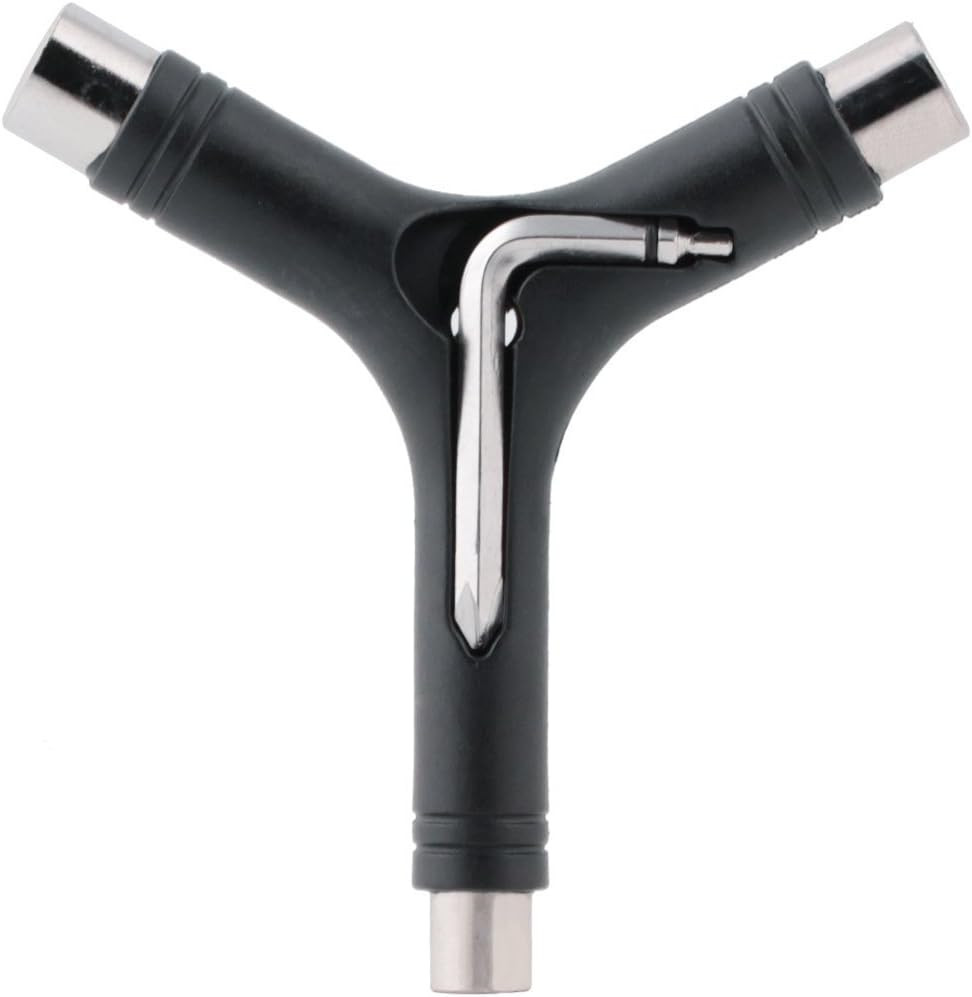 All in One Skate T/Y Tool Skateboard Tool, Multi-Function and Portable Skate Too