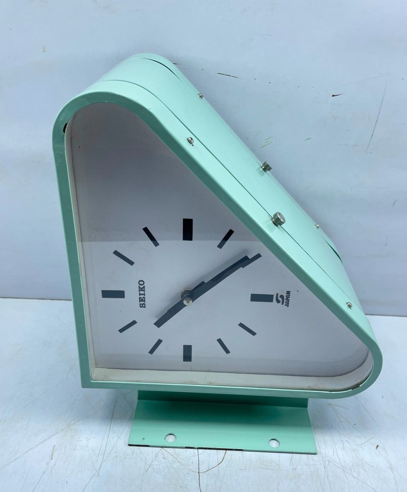 MC-018 Seikosha MC-271 Both Side Dialer Slave Clock Vintage Triangular Secondary