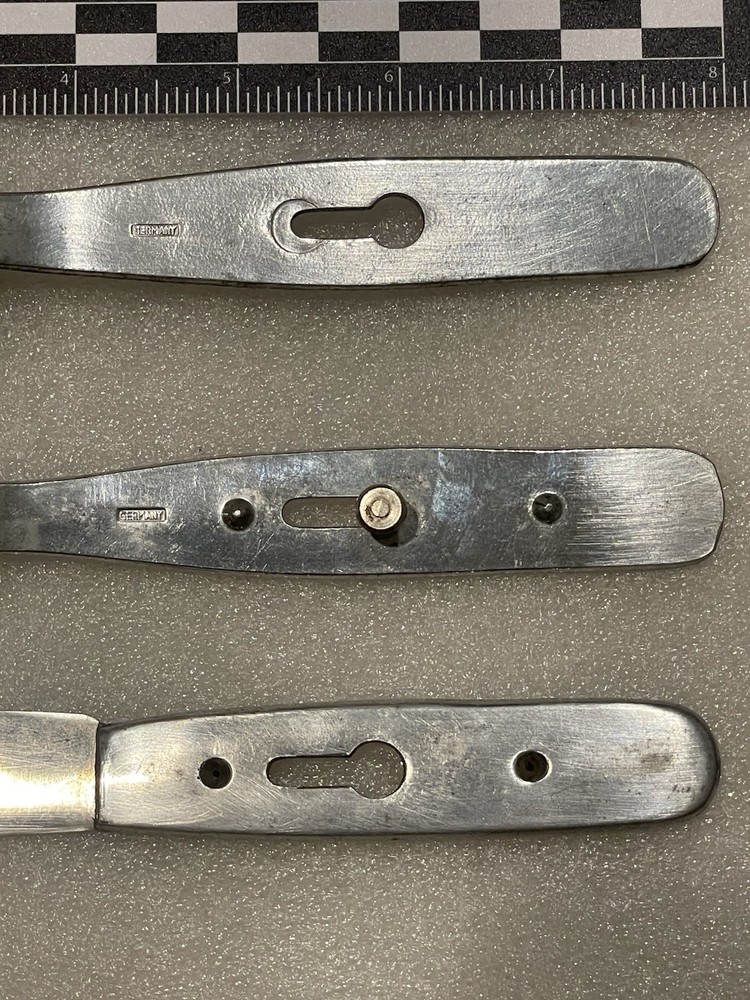 WWII German Three Piece Mess Fork, Spoon & Fork Set