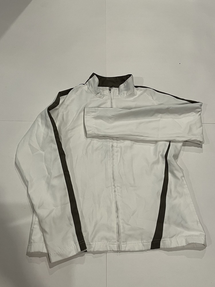 pebble beach performance white golf jacket Large See Pictures
