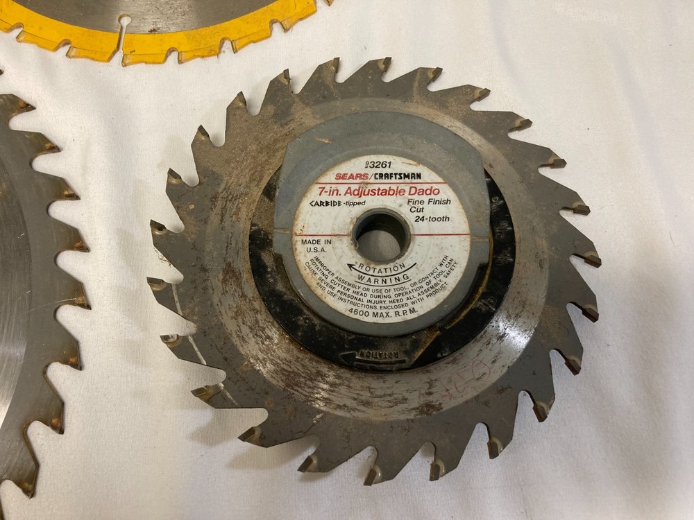 Saw Blade Package – Table & Miter Saw Blades – Nice! – SHIPS FREE!