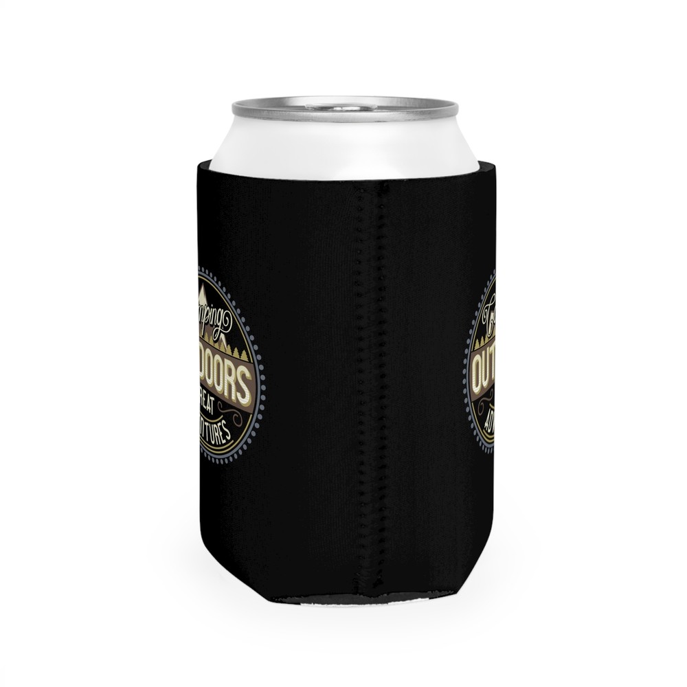 Camping Outdoors Great Adventures - Can Cooler Sleeve
