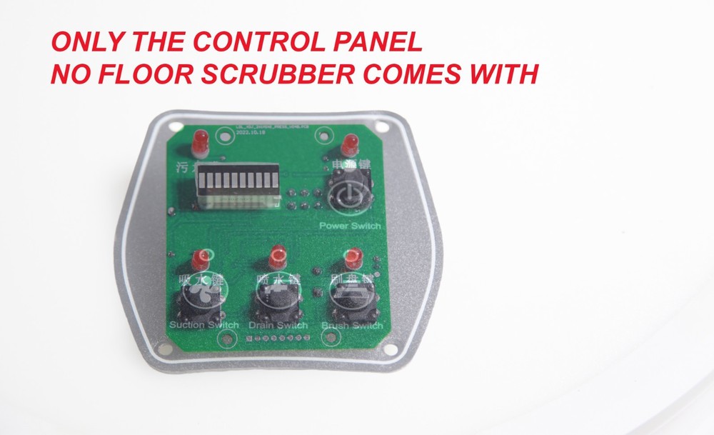 Factory Original Replacement Control Panel for EmotorK3 EM-K3 K3 Floor Scrubber