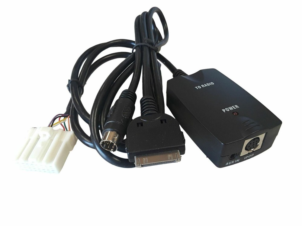Aux In Adapter iPad iPod iPhone Charging Cable for 2002 2003 Mazda Protege