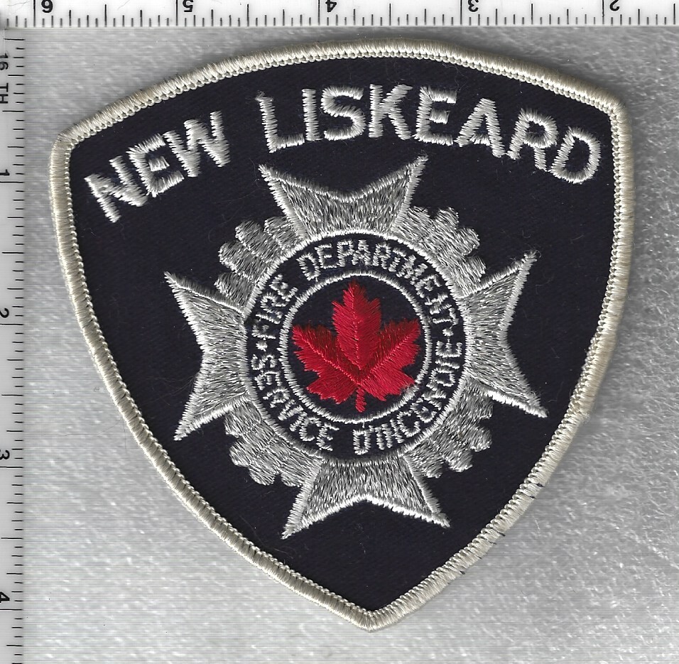 New Liskeard Fire Department  (Ontario, Canada)  Shoulder Patch