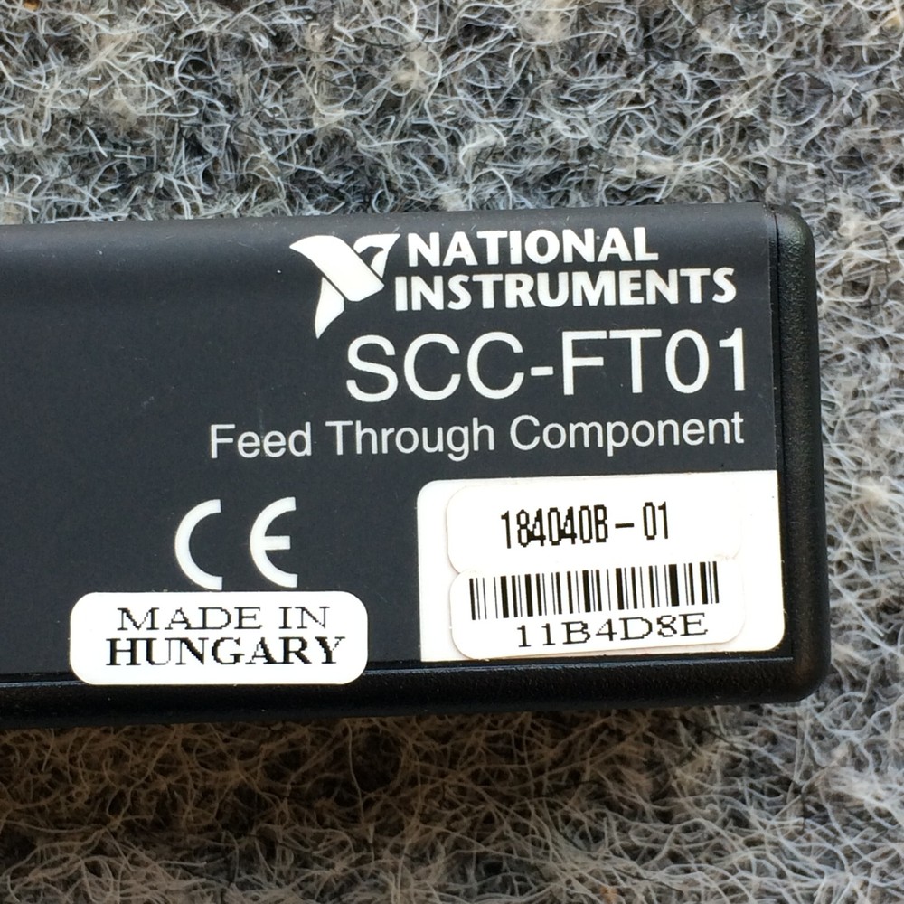 National Instruments NI SCC-FT01 Feed Through Component 184040B-01