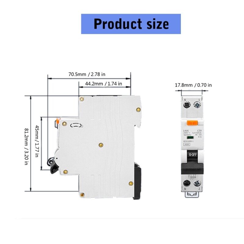 Residual Current Device 32Amp for Solar Accessory Systems And Motor Homes