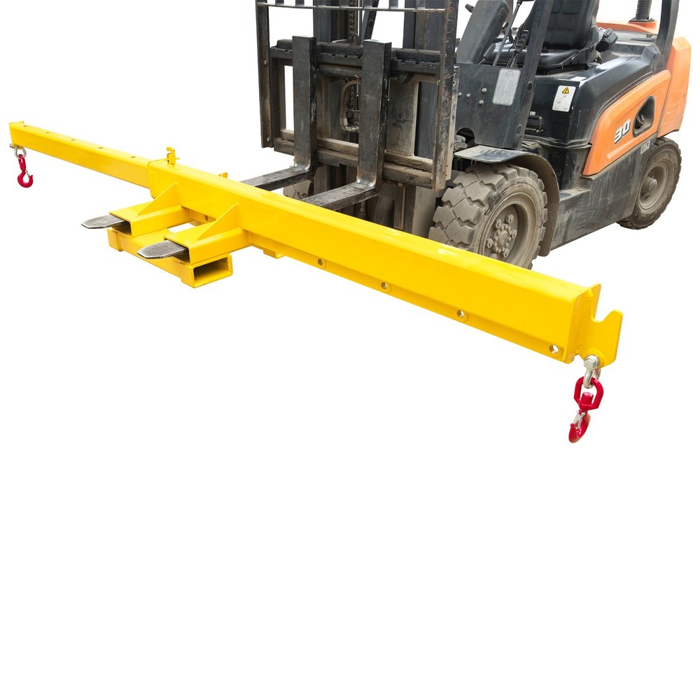 1 PC 6600 lbs Forklift Mobile Crane Forklift Crane Attachment Dual-use Lifting