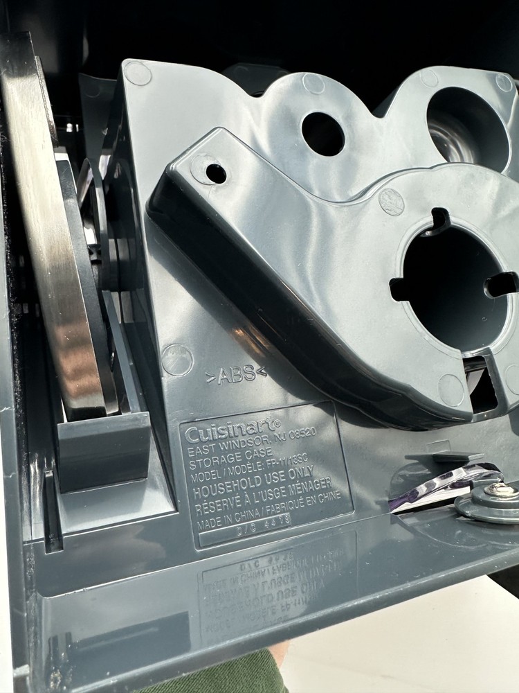 Cuisinart FP-11/13SC Food Processor Blades & Accessories and Storage Case