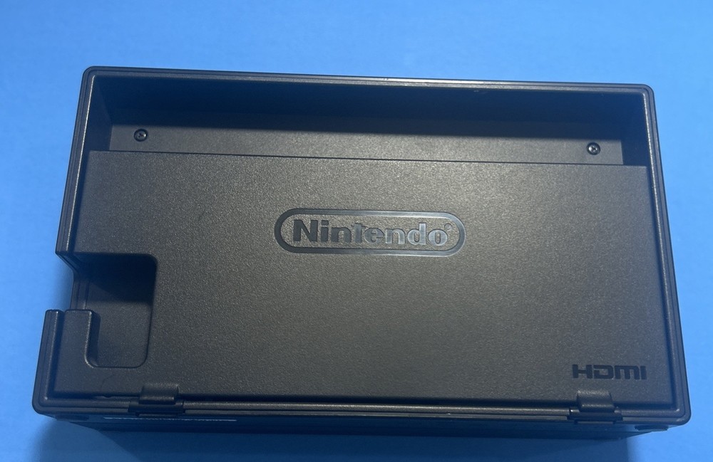 Nintendo Switch with Neon Blue and Neon Red Joy Con Bundle Complete