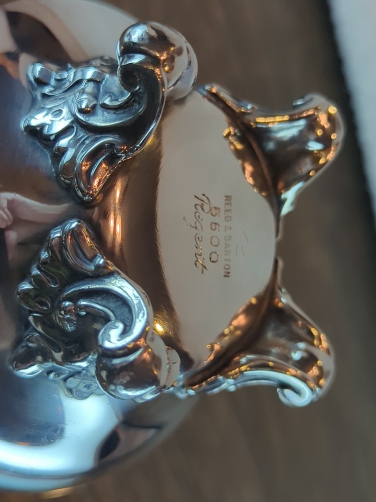 Reed & Barton 5600 Regent Silver Plate Creamer 5"