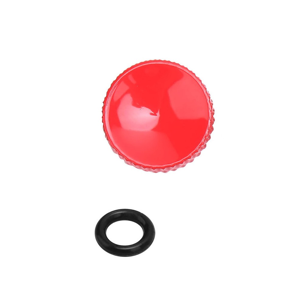 Red Concave Shutter Release Button Rubber Ring For Fujifilm For Leica For Canon