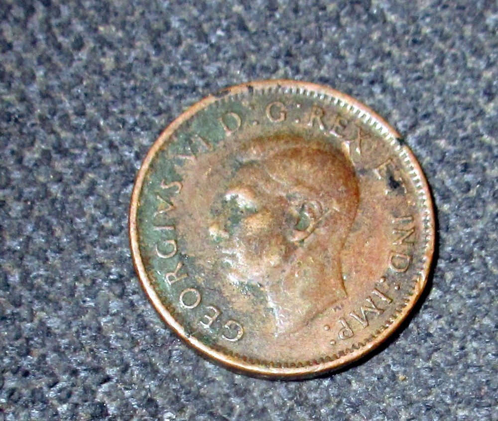 1947 ML Canada Copper 1¢ Small One Cent Penny