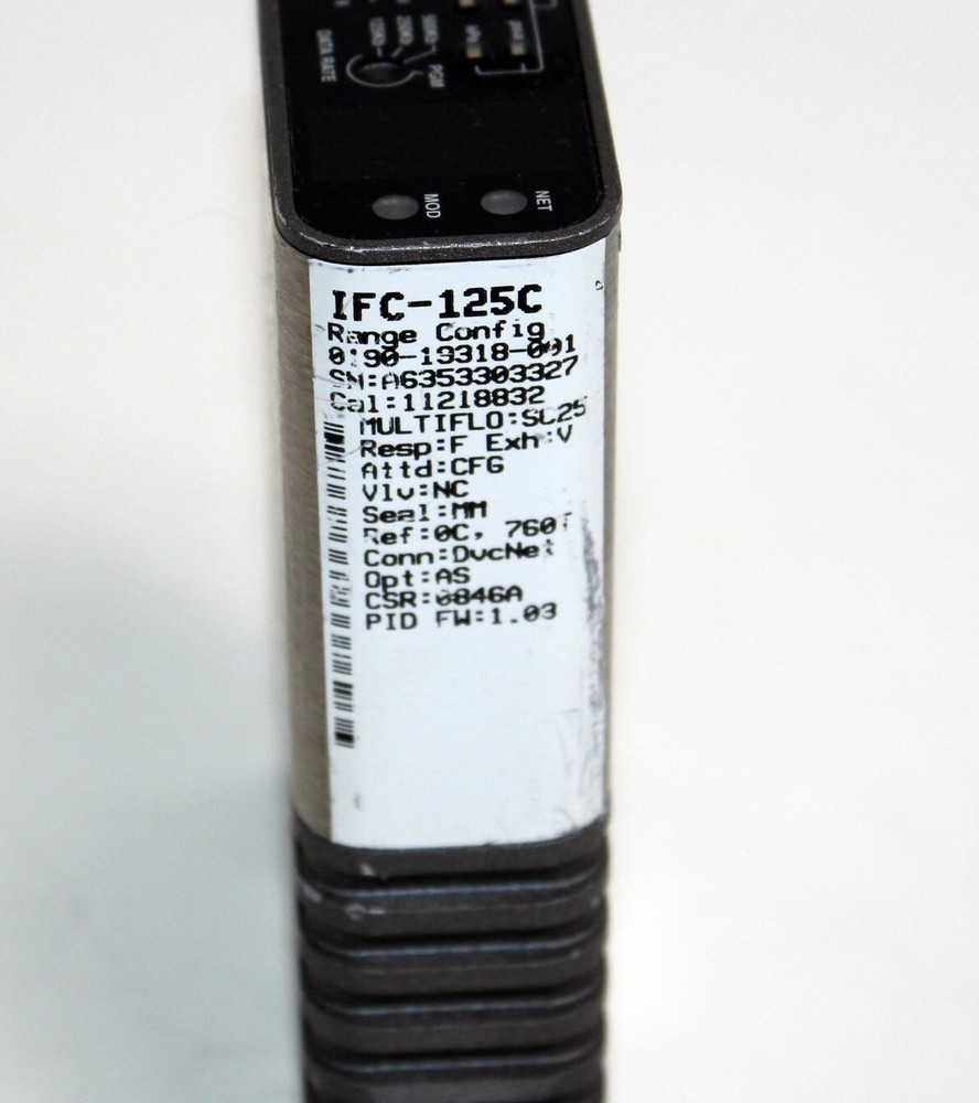 Unit 125 Celerity IFC-125C Mass Flow Controller 200 PSI