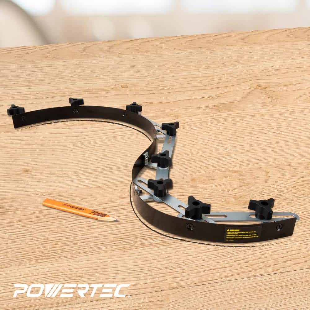 Curve Template 107 in. Flexible Adjustable Multi-Surface Durable Steel