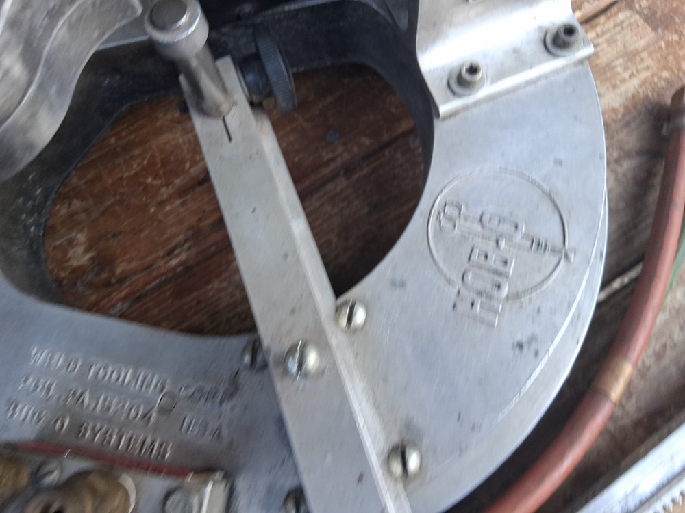 Bug-o Hob-o Circle Burning System Weld Tooling Corp