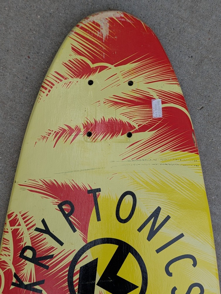 Kryptonics Cruiser Wave Longboard Skateboard 36”x9” inches (Deck Only)