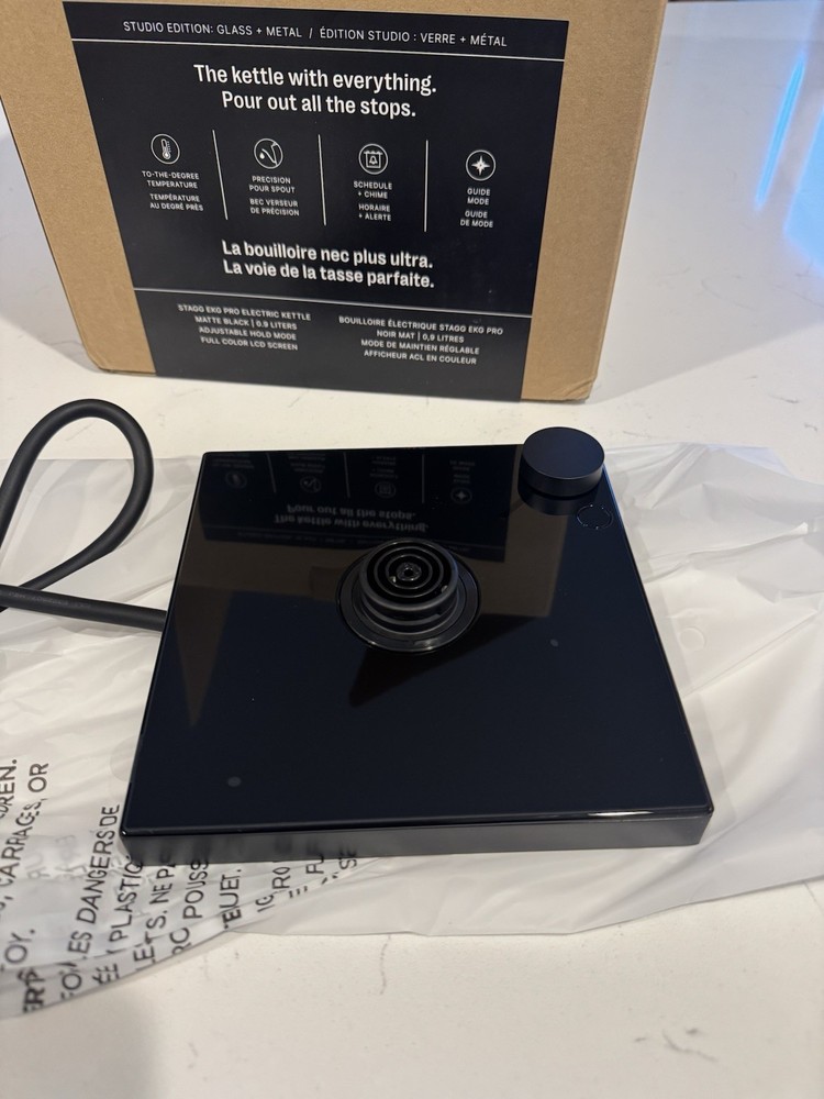 Fellow Stagg EKG Pro Studio Edition Electric Gooseneck Kettle – Matte Black