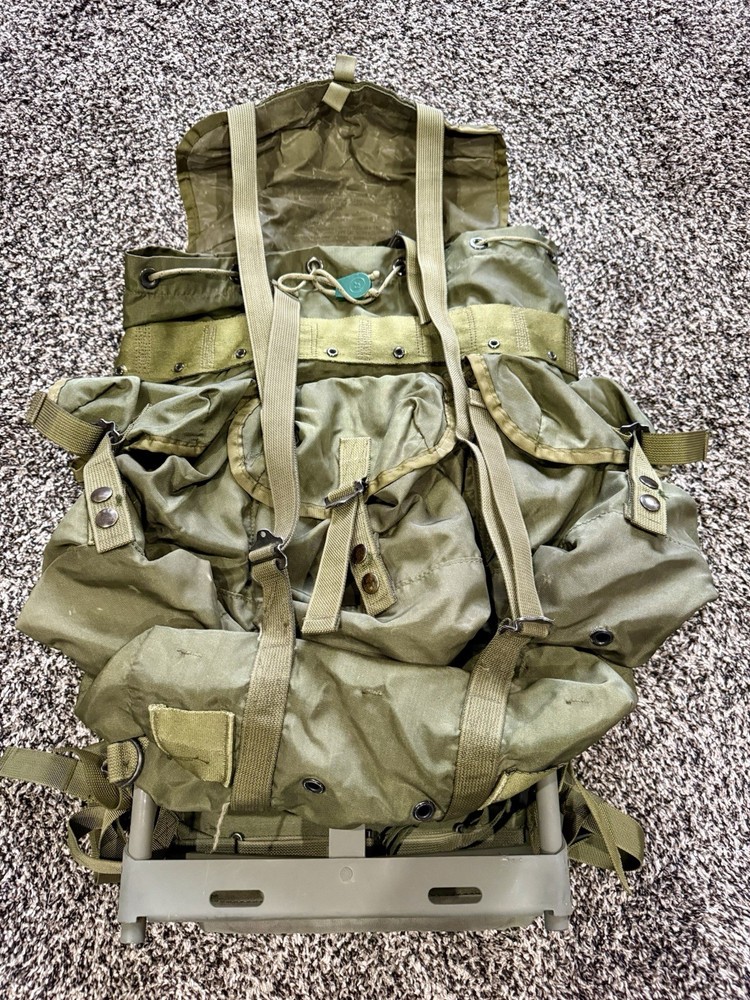 Alice Pack Complete Medium Pack With Frame & Shoulder Straps LC-1 Genuine USGI￼