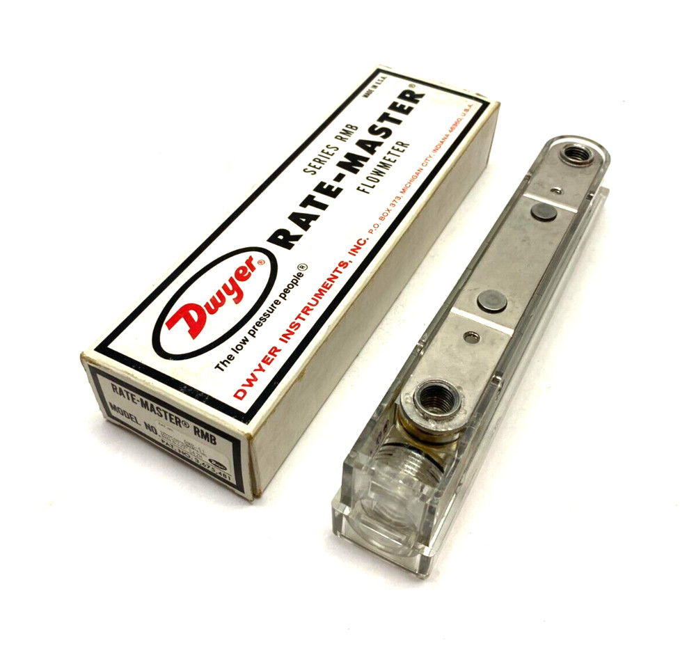 Dwyer RMB-51 Rate-Master Flowmeter 2-20 SCFH Air Range