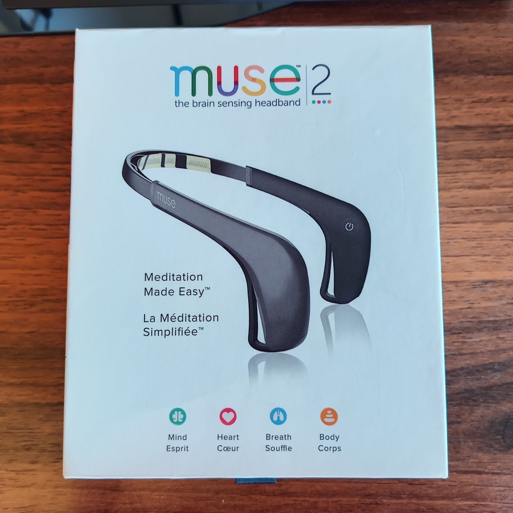 Muse 2 EEG Brain Sensing Headband for Meditation