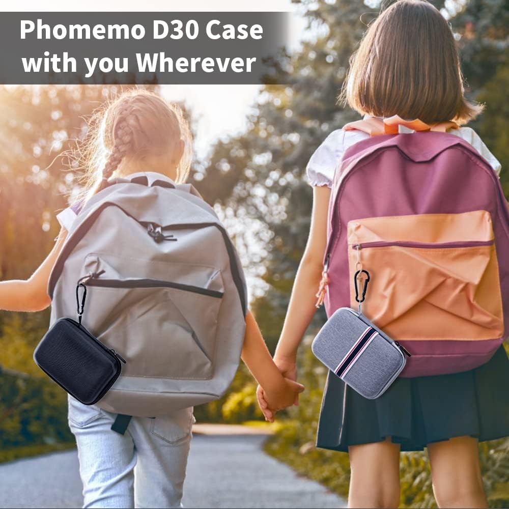 Phomemo D30 D35 Label Maker Machine Case Compatible with NiiMbot D11 D110 SUPVAN