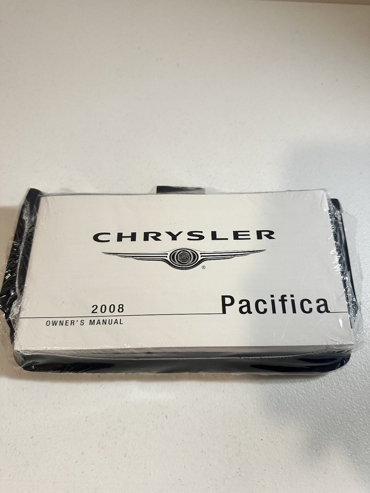 2008 Chrysler Pacifica Owner's Manual Set