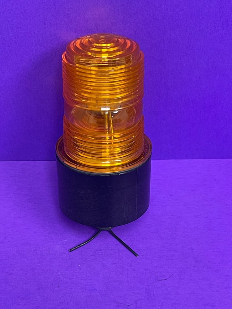 Tomar Electronics 495S-120 Amber Microstrobe Flashing Light 120V tested