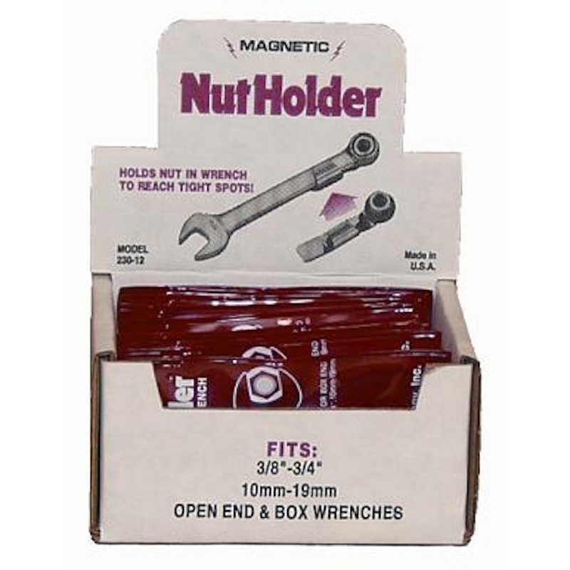 Red Magnetic Nut Holder Wrench Innovative Time Saving Tool For Technicians