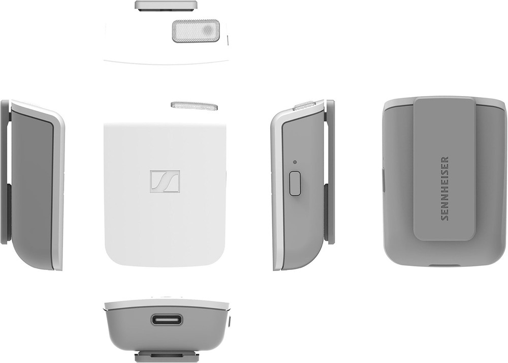 Sennheiser Memory Mic (Condenser microphone for Smartphone) - White