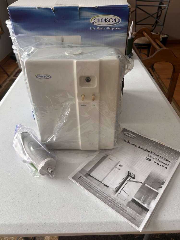 Miracle M.A.X. Royale Chanson VS-70 Under Sink Water Ionizer Touch Panel 7-Stage