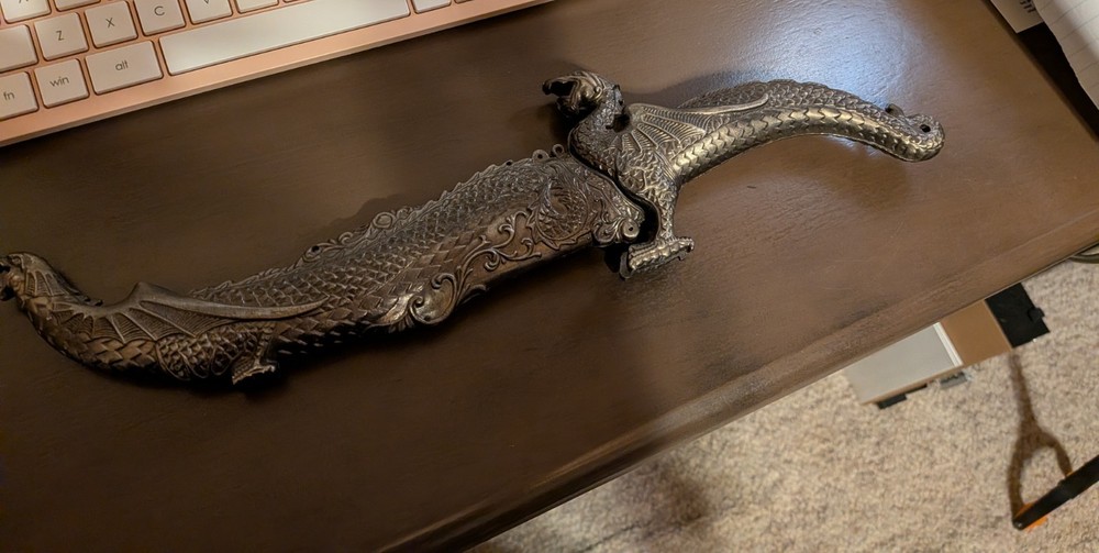 Fantasy Dragon Dagger with Sheath