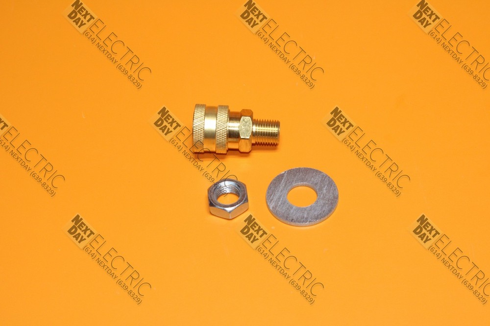 Elco, A-4S, Wire Wizard Quick Disconnect 1/2-20" Weld MIG Feeder Fitting Adapter