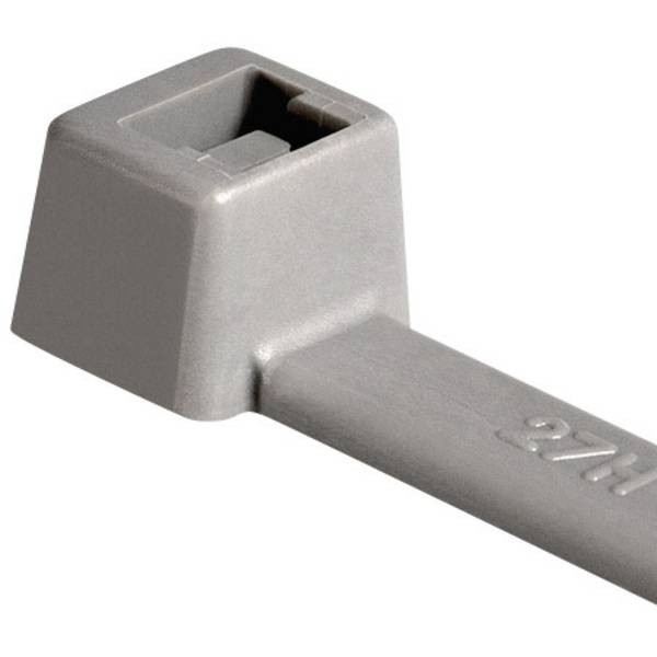 HellermannTyton 116-08018 T80R-PA66-GY Cable Tie Grey 100pc