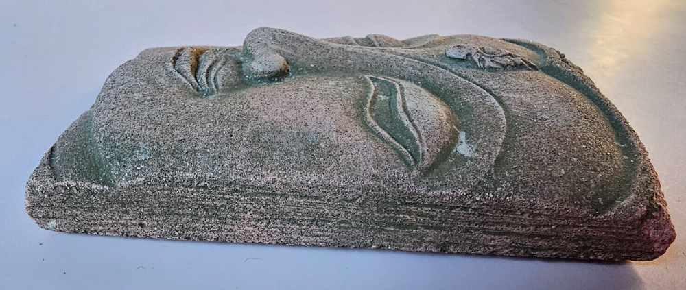 Buddha Ceramic/Clay Art Tile 4x2.75"