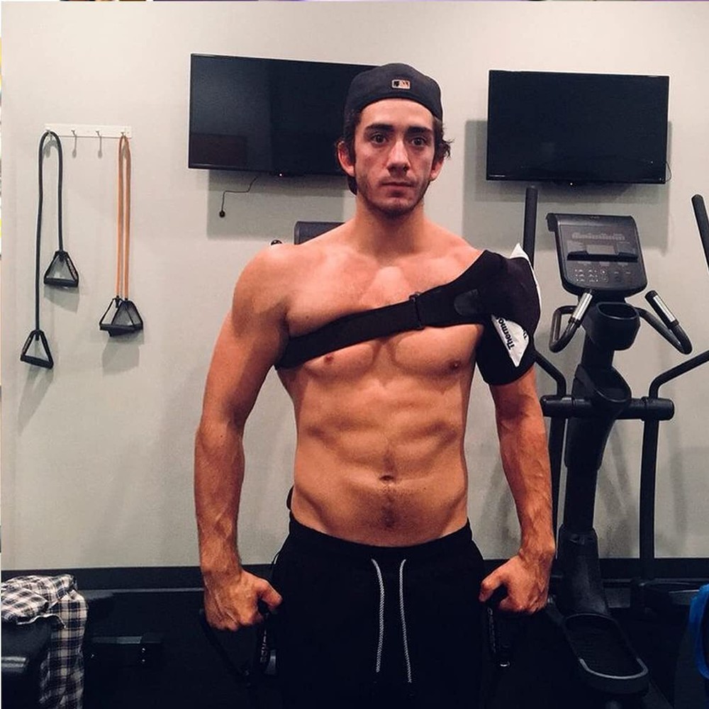 Adjustable Orthopedic Shoulder Bandage Brace Therapy Back Shoulder Support Wrap