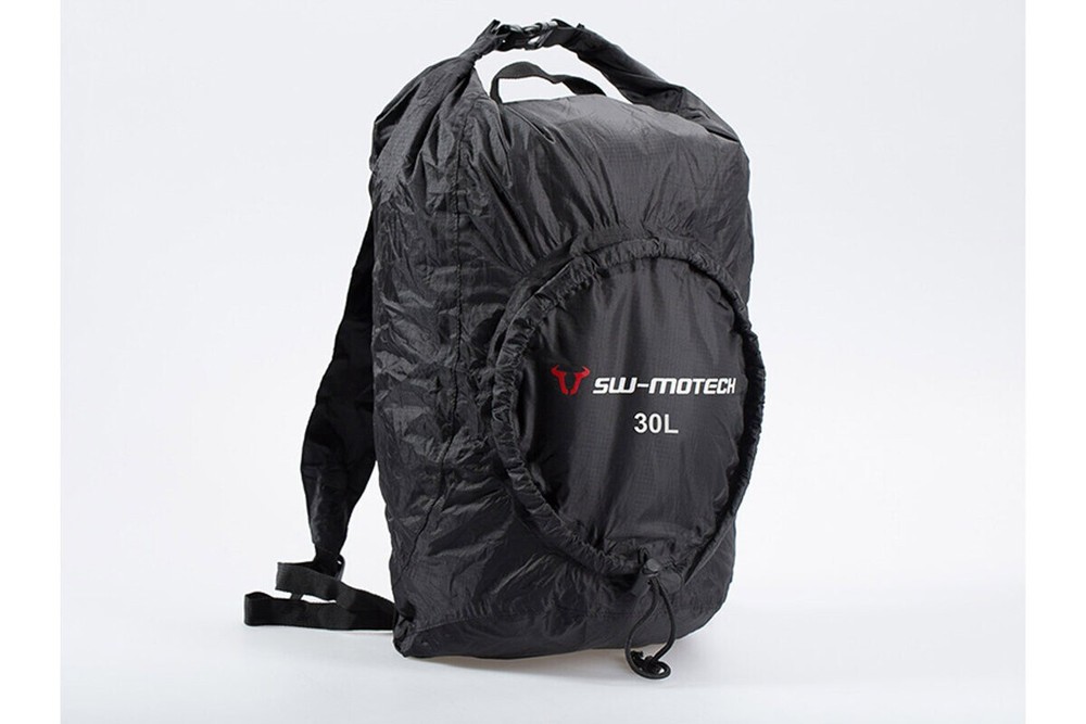 SW Motech Flexpack 30 Litre Motorcycle Foldable Backpack Bag - Black