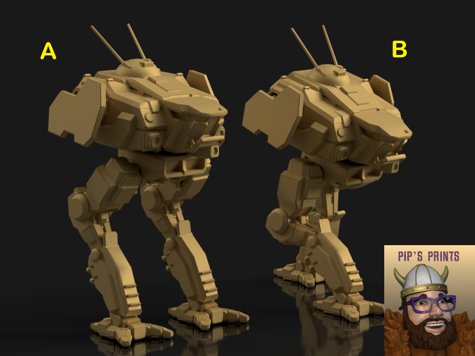 CDA-2A Cicada Mech For Battletech CGL Scale Syllogy Two Variations!