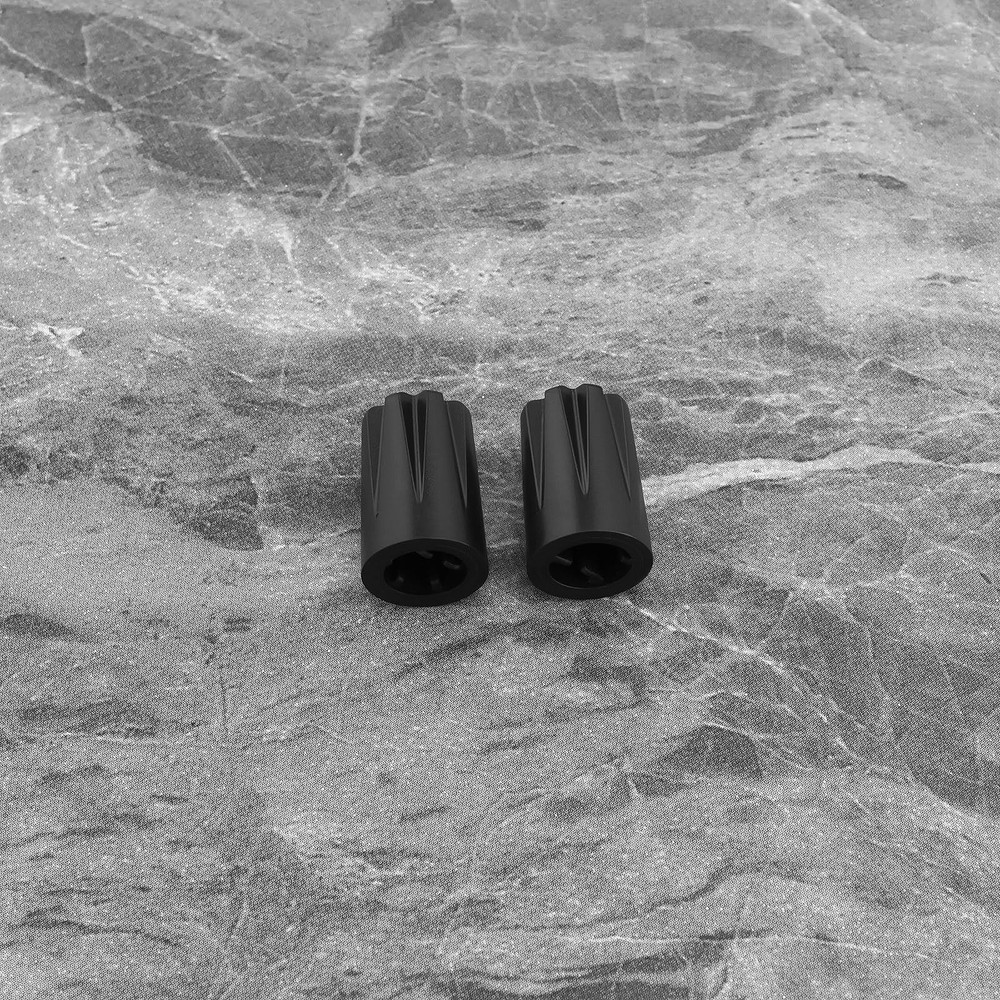 LT Easiyl 50Pcs 6mm D Shaft Black Tall Rotary Encoder Control Knob D Hole...