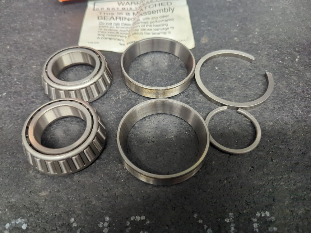 Left Crankcase Main Bearing Set fits Harley Davidson Timken