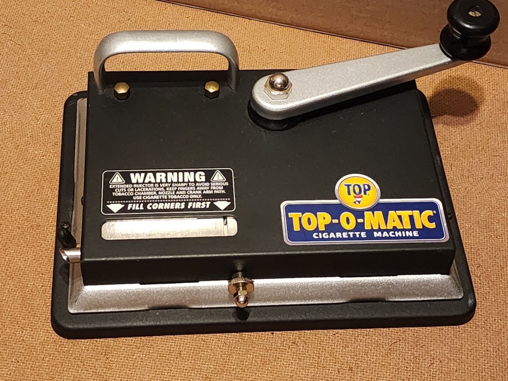 TOP-O-MATIC CIGARETTE MACHINE - ROLLING MACHINE - FREE SHIP