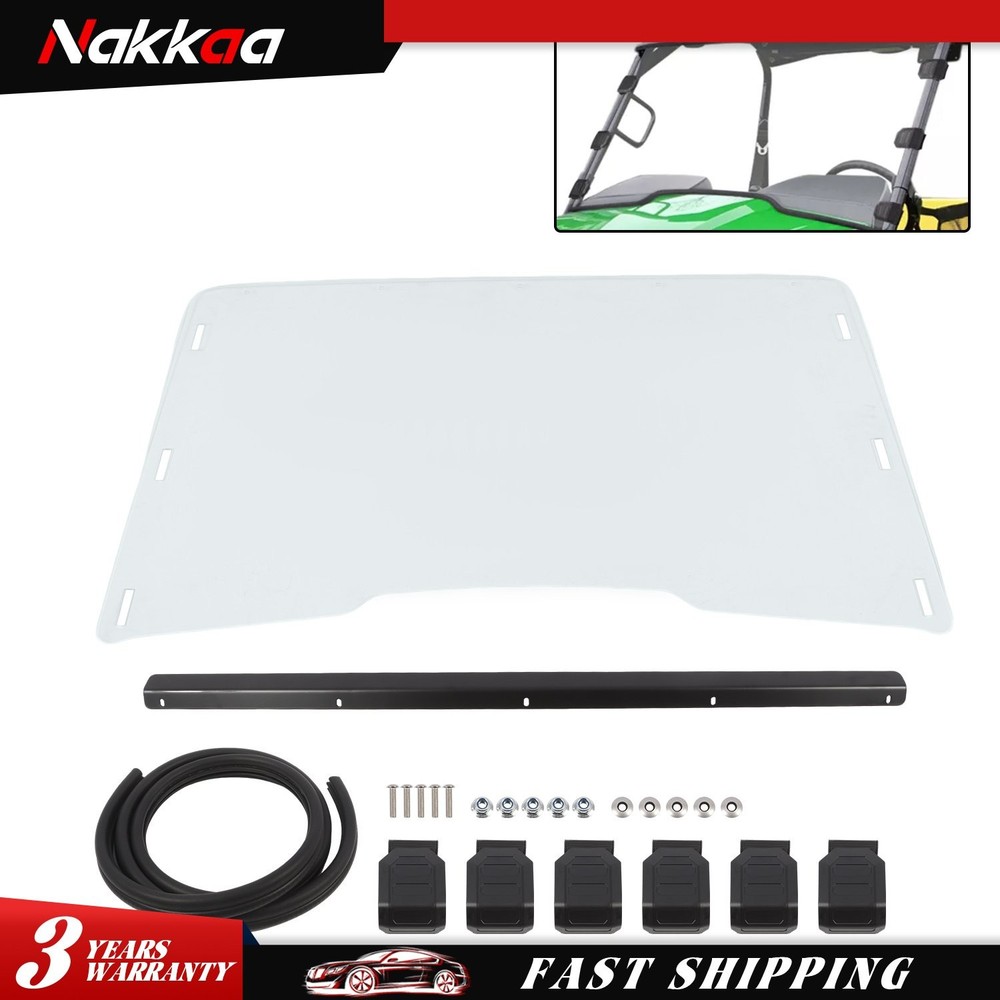 Front Windshield Full Window For John Deere Gator XUV 550/ 560 E/ 590E M I/ S4