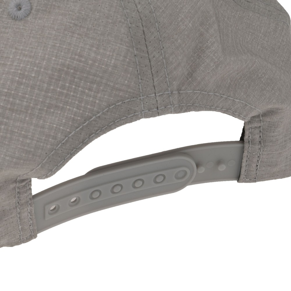 2020-2026 C8 Corvette Heather Silver Structured Flex Fit Logo Hat