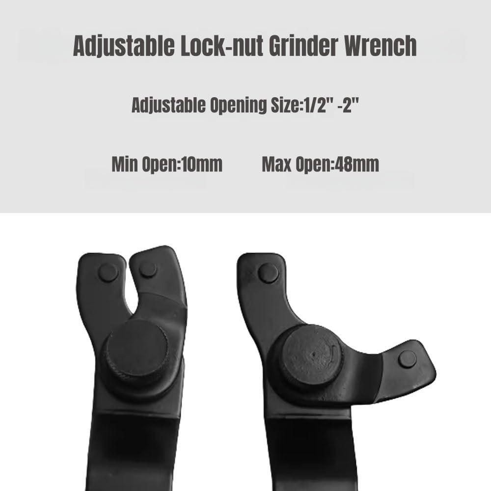 Llave de amoladora ajustable universal