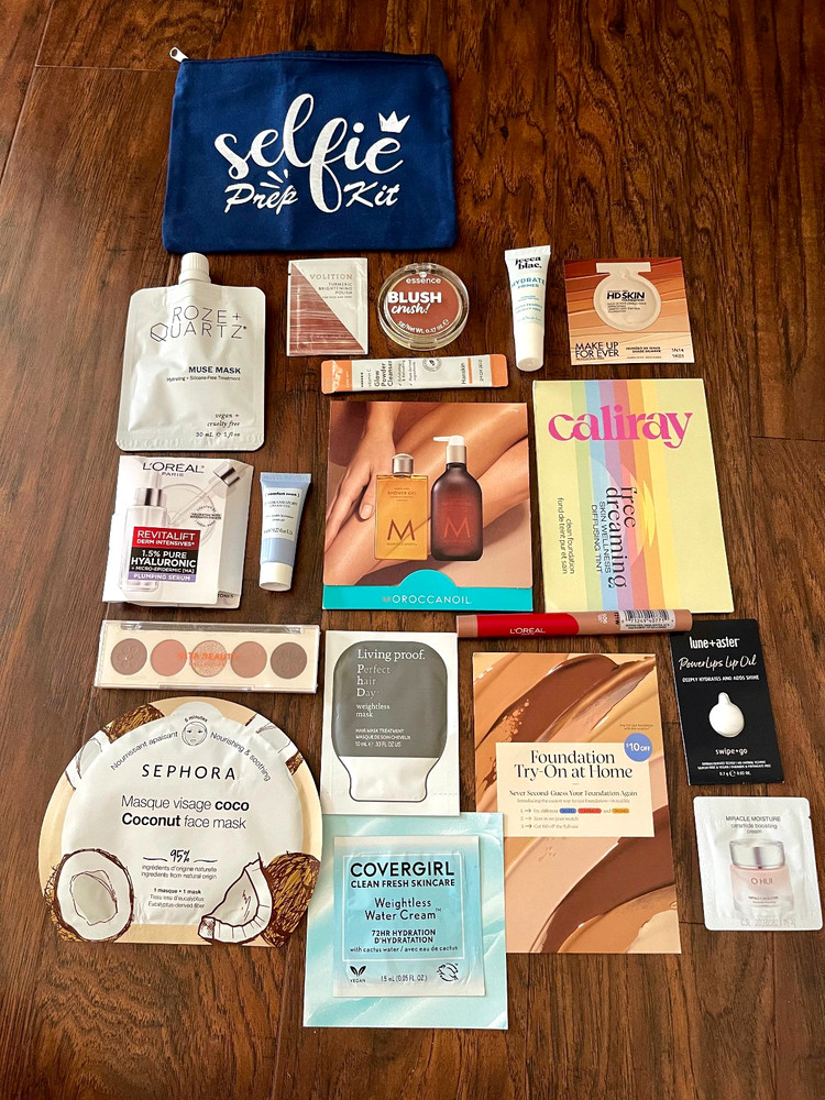 Nice Beauty Bundle With Cute Selfie Bag + Freebies!
