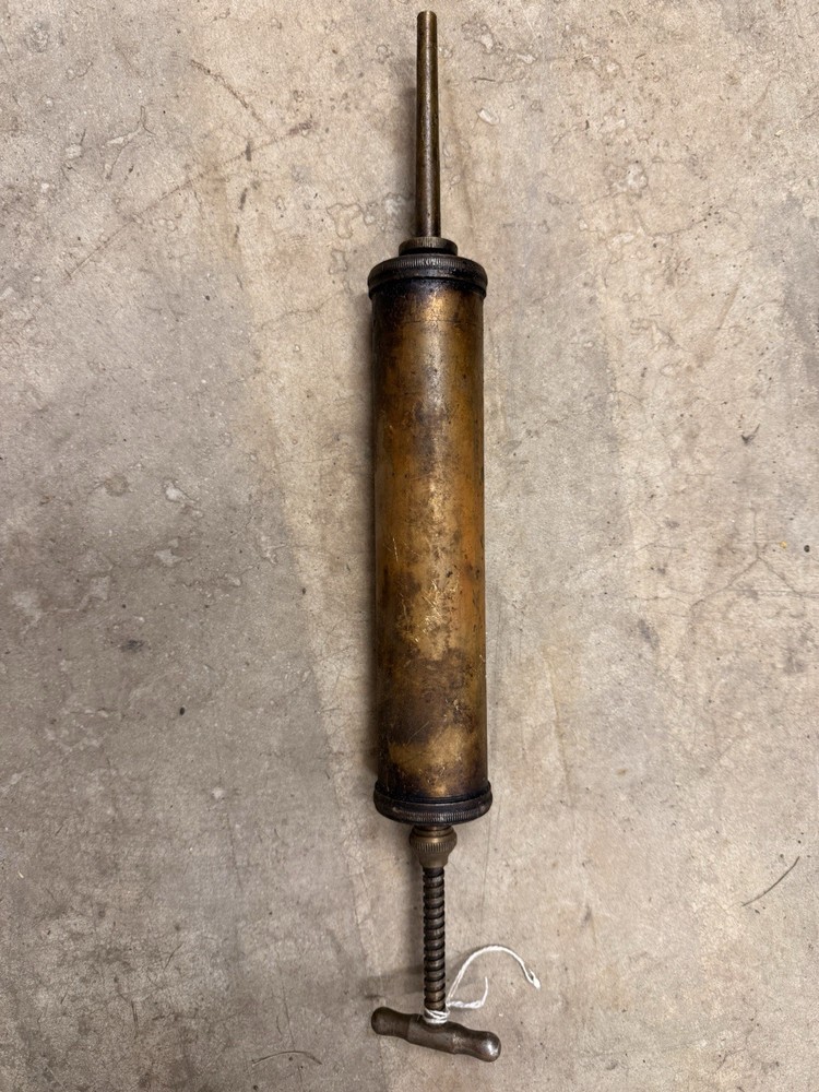 Vintage Brass Grease Gun