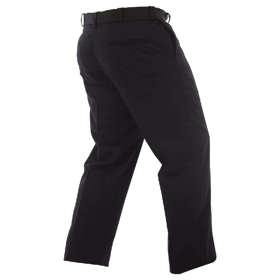 Elbeco Distinction Poly/Wool Straight Front Pants | Size 40/Unhem | Midnight Nvy